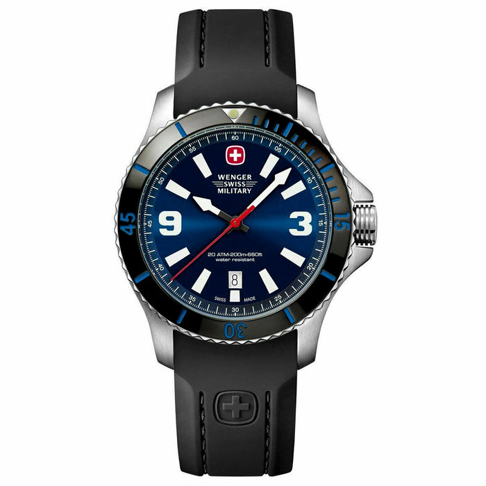 Wenger Men's Sea Force Blue Dial Watch - 01.9041.2160