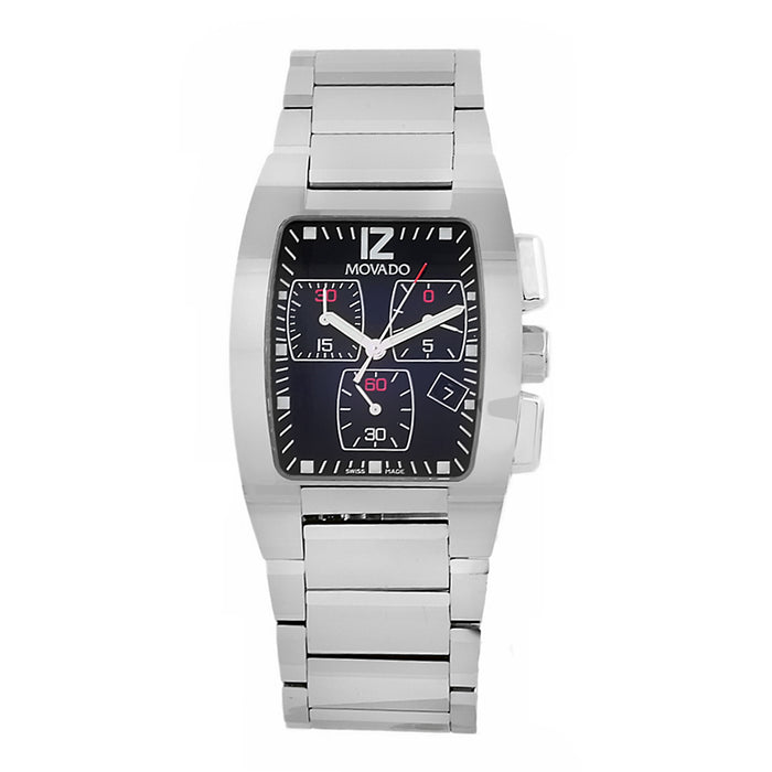 Movado Men's Fiero Black Dial Watch - 605992