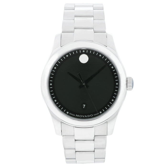 Movado Men's Black Dial Watch - 606481
