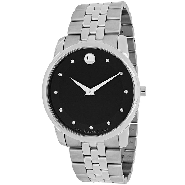 Movado Men's Museum Black Dial Watch - 606878
