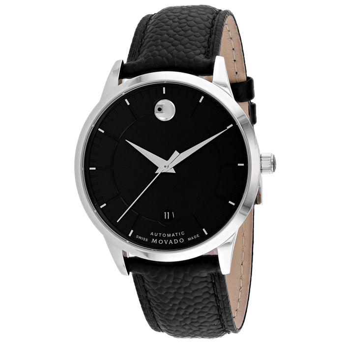 Movado Men's 1881 Black Dial Watch - 607019