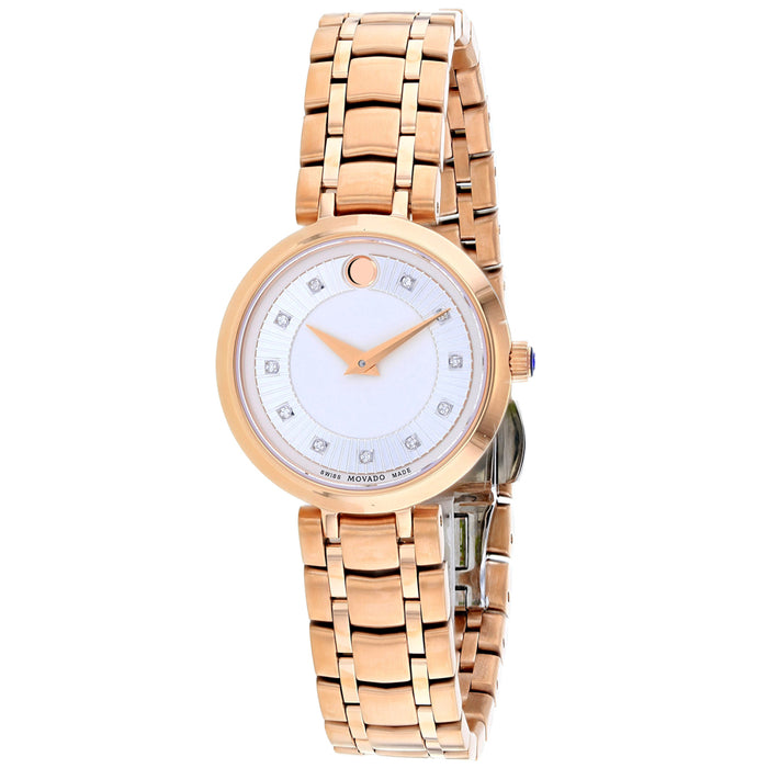 Movado Women's 1881 White Dial Watch - 607100