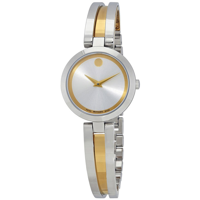 Movado Women's Aleena Black Dial Watch - 607150