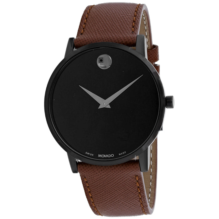 Movado Men's Museum Classic Black Dial Watch - 607198