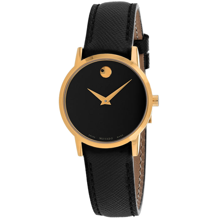 Movado Women's Museum Black Watch - 607206