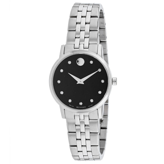 Movado Women's Museum Classic Black Dial Watch - 607207