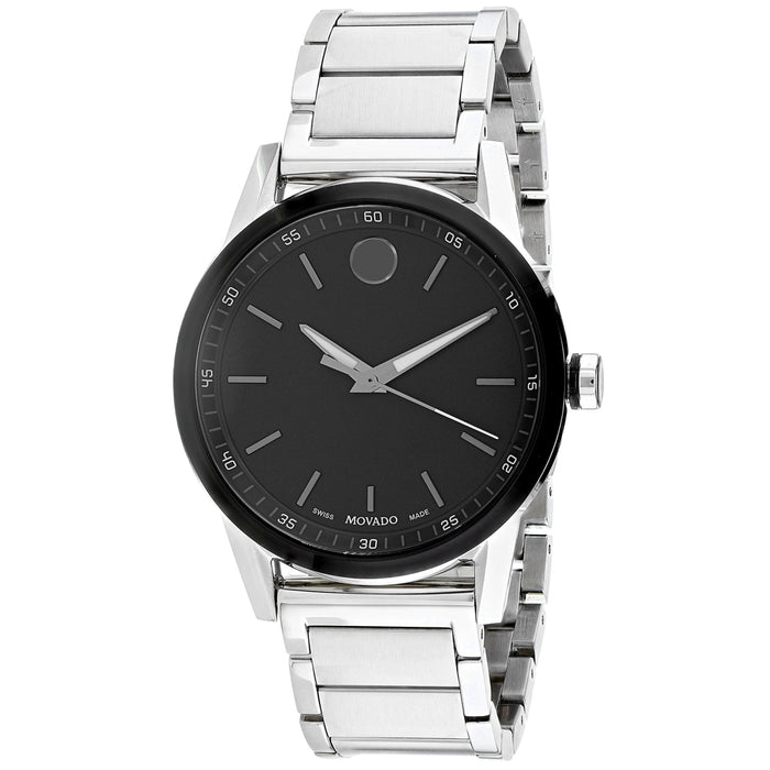 Movado Men's Museum Sport Black Dial Watch - 607225