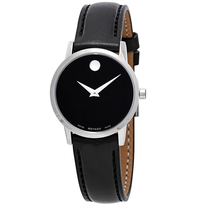 Movado Women's Museum Classic Black Dial Watch - 607274