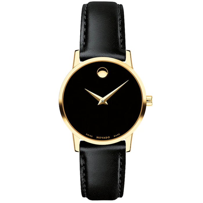 Movado Women's Museum Black Dial Watch - 607275