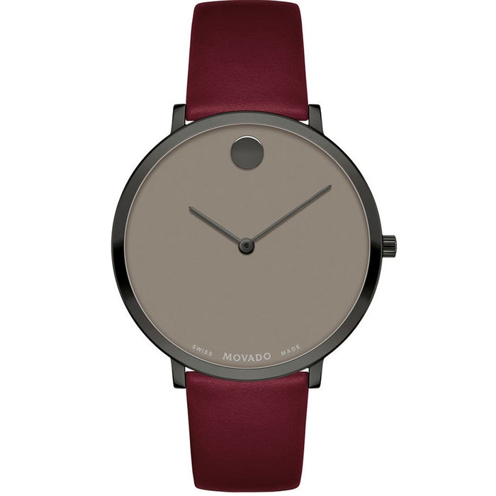 Movado Women's Modern 47 Grey Dial Watch - 607338