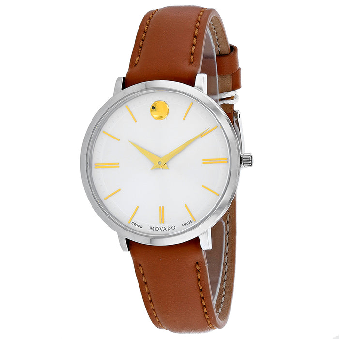 Movado Women's Silver Dial Watch - 607371