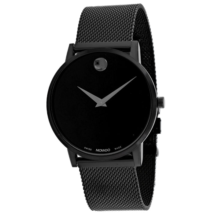 Movado Men's Museum Black Dial Watch - 607395