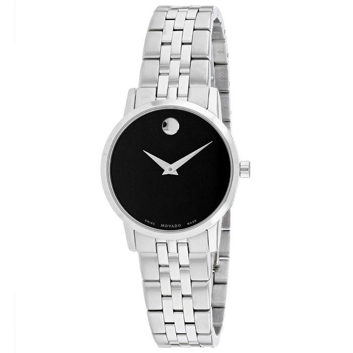 Movado Women's Museum Black Dial Watch - 607397