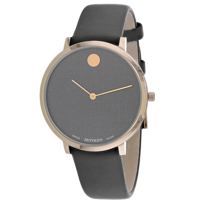 Movado Women's Modern Grey Dial Watch - 607404