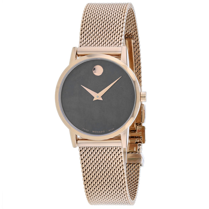 Movado Women's Museum Classic Black Dial Watch - 607426