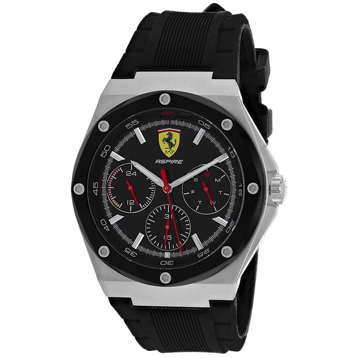 Ferrari Men's Aspire Black Dial Watch - 830537
