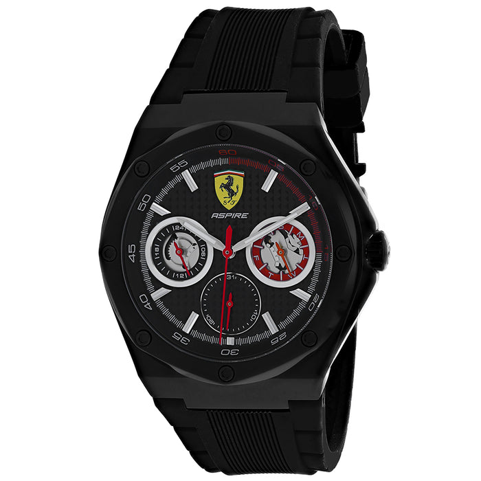 Ferrari Men's Scuderia Black Dial Watch - 830538
