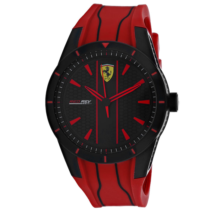 Ferrari Men's Scuderia Black Dial Watch - 830539