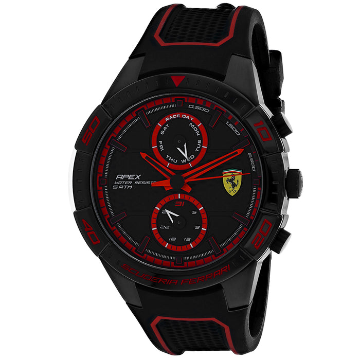 Ferrari Men's Scuderia Black Dial Watch - 830634