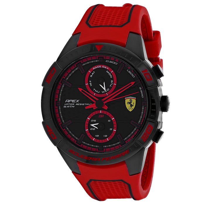 Ferrari Men's Scuderia Black Dial Watch - 830639