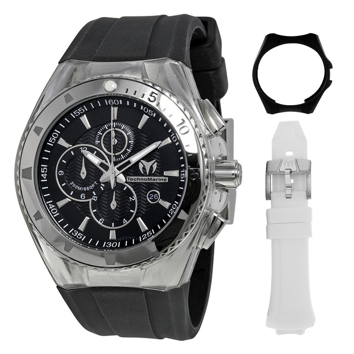 Technomarine Men's Cruise Original Black Dial Watch - 110048