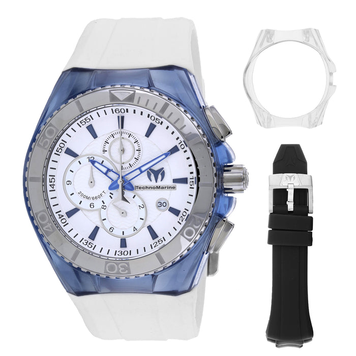 Technomarine Men's Cruise White Dial Watch - 113007