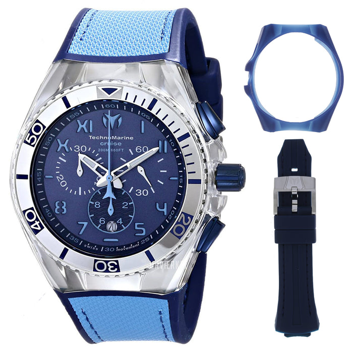 Technomarine Men's Cruise Blue Dial Watch - 114024