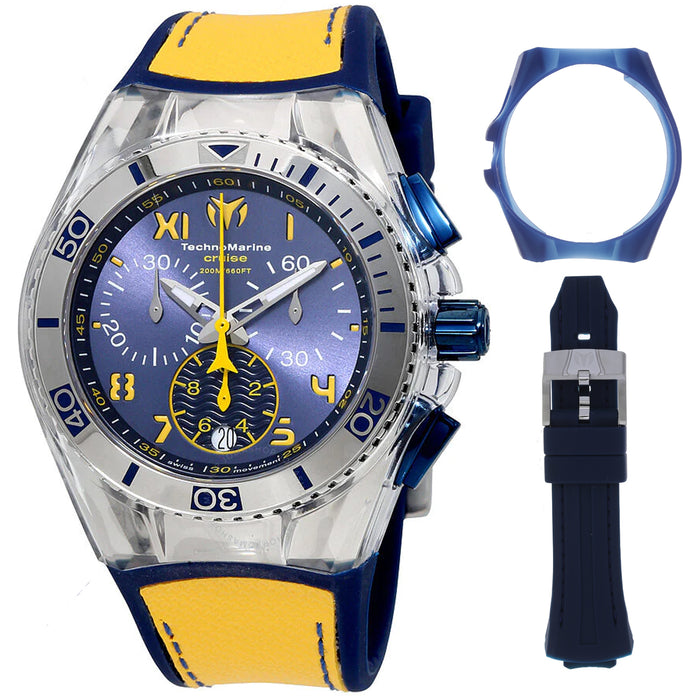 Technomarine Men's Cruise Blue Dial Watch - 114025