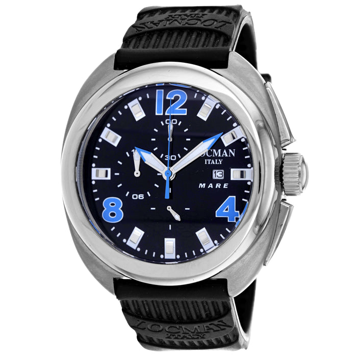 Locman Men's Classic Black Dial Watch - 130BK