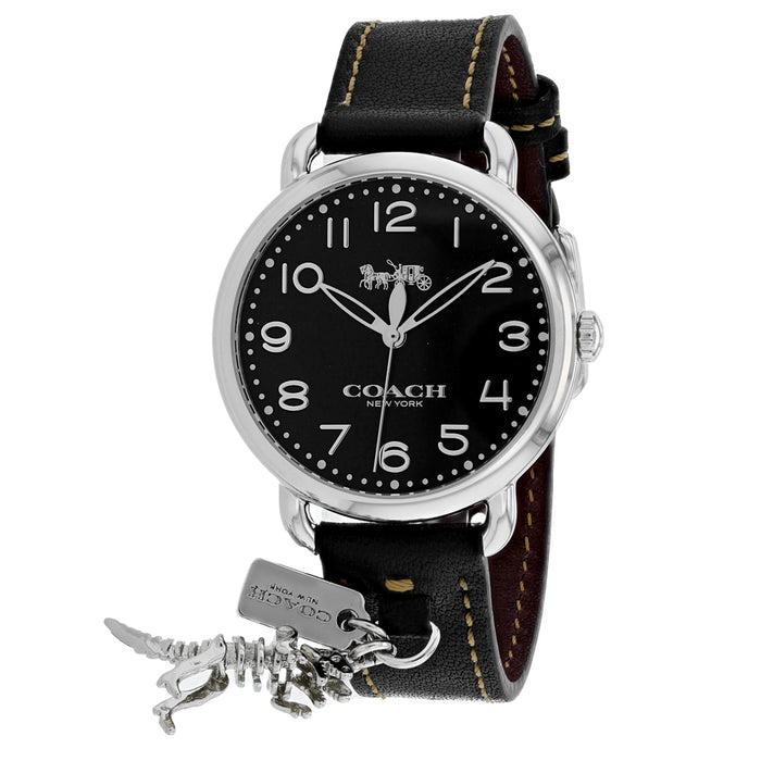 Coach Women's Delancey Black Dial Watch - 14502742