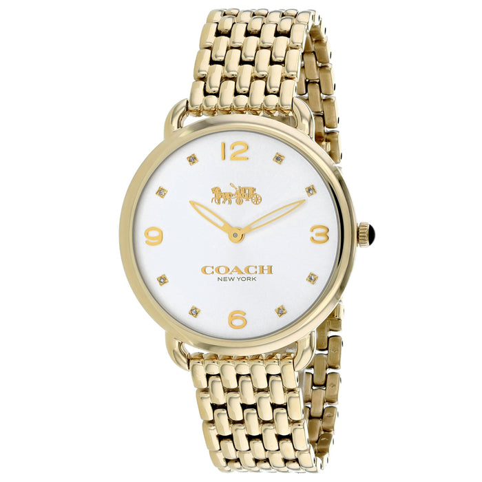Coach Women's Delancey Slim Silver Dial Watch - 14502786