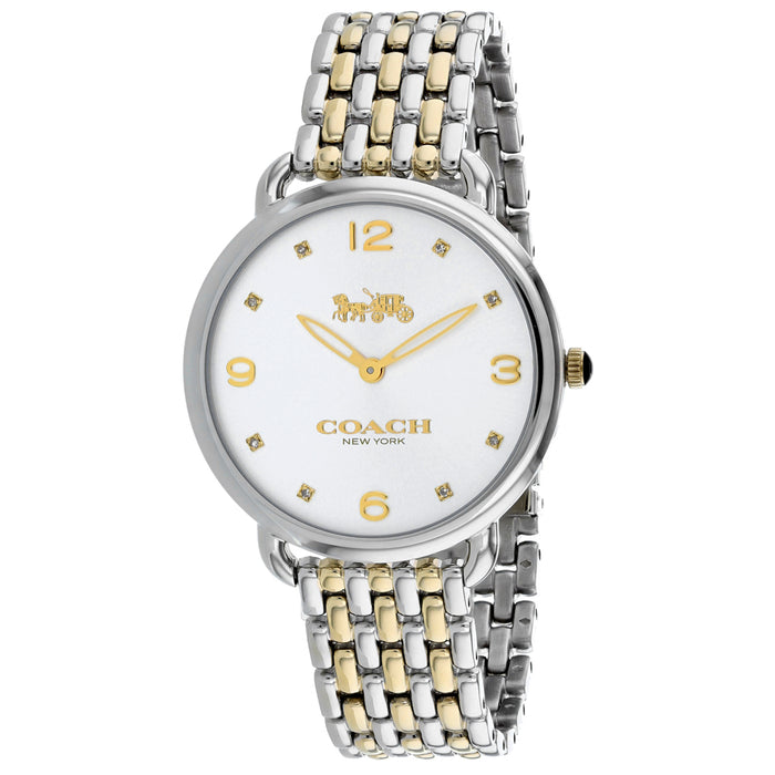 Coach Women's Delancey Slim Silver Dial Watch - 14502788