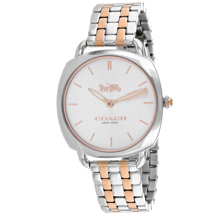 Coach Women's Tatum Slim Silver Dial Watch - 14503013