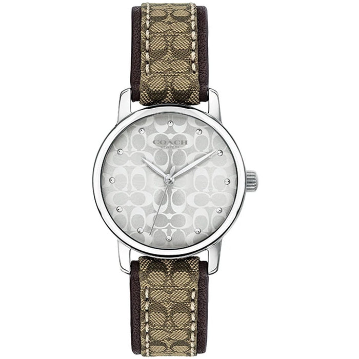 Coach Women's Authentic Silver Dial Watch