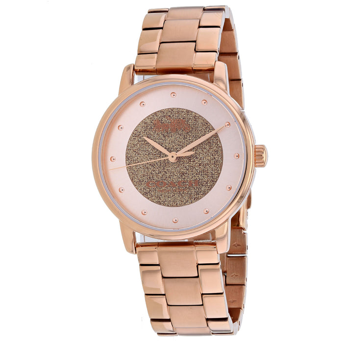 Coach Women's Rose gold Dial Watch - 14503492