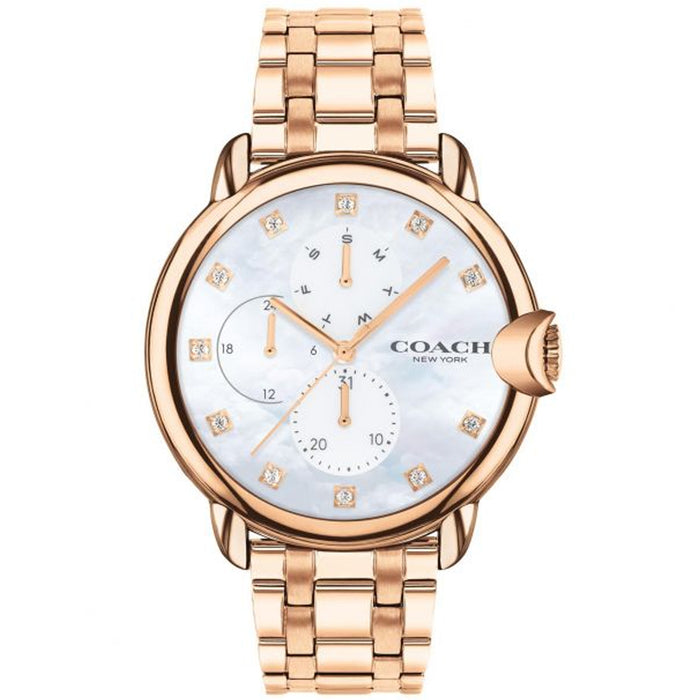 Coach Women's Arden Mother of pearl Dial Watch - 14503682