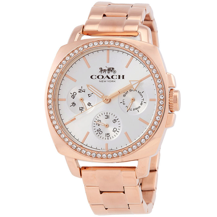 Coach Women's Boyfriend Silver Dial Watch - 14503949