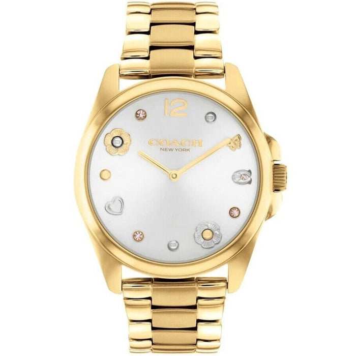 Coach Women's Greyson Silver Dial Watch - 14504022