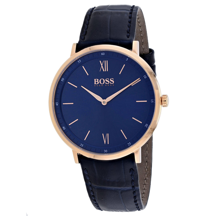 Hugo Boss Men's Analog Blue Dial Watch - 1513648