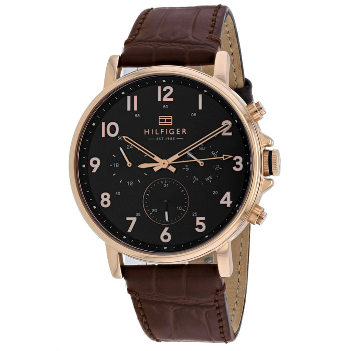 Tommy Hilfiger Men's Daniel Black Dial Watch - 1710379