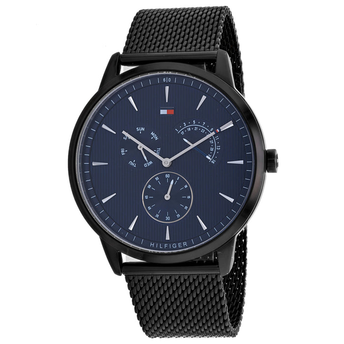 Tommy Hilfiger Men's Gents Black Dial Watch - 1710392