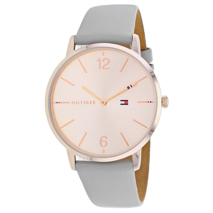 Tommy Hilfiger Women's Modern Minimalist Rose gold Dial Watch - 1781975