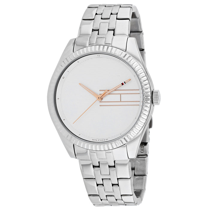 Tommy Hilfiger Women's Analog Silver Dial Watch - 1782080