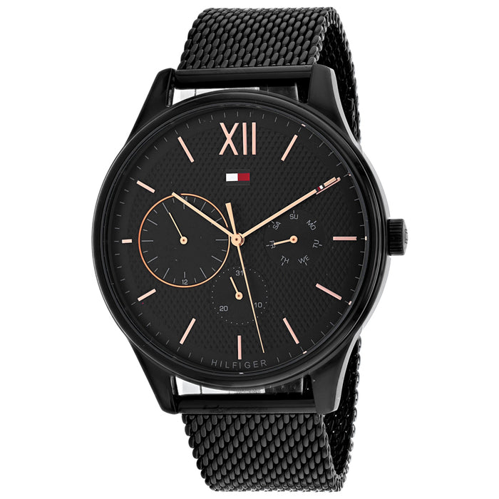 Tommy Hilfiger Men's Damon Black Dial Watch - 1791420