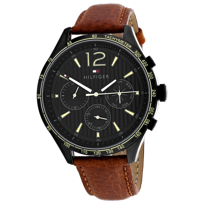 Tommy Hilfiger Men's Gavin Black Dial Watch - 1791470