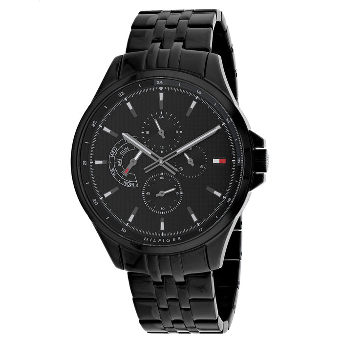 Tommy Hilfiger Men's Shawn Black Dial Watch - 1791611