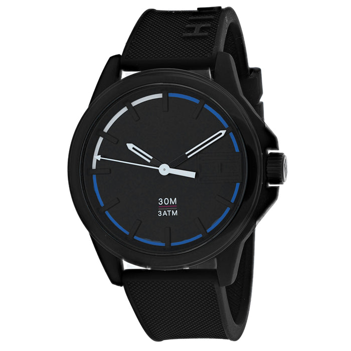 Tommy Hilfiger Men's Sneaker Black Dial Watch - 1791624