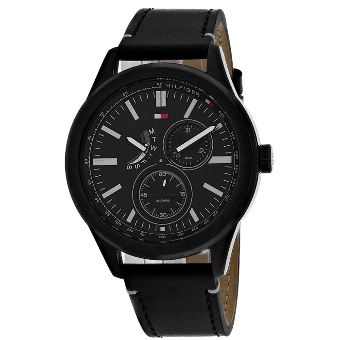 Tommy Hilfiger Men's Austin Black Dial Watch - 1791638