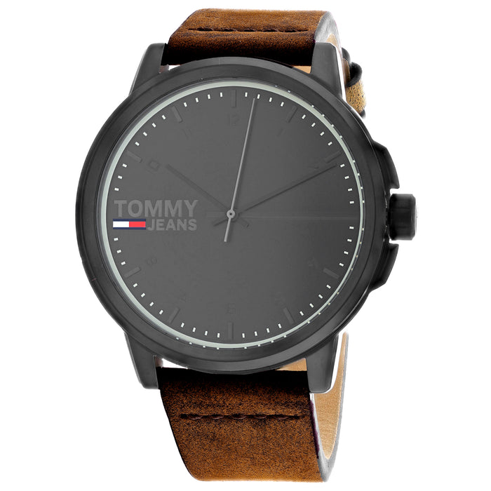Tommy Hilfiger Men's Jeans Black Dial Watch - 1791680