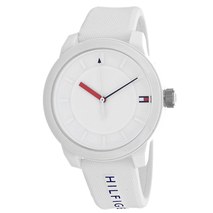 Tommy Hilfiger Men's Denim White Dial Watch - 1791743
